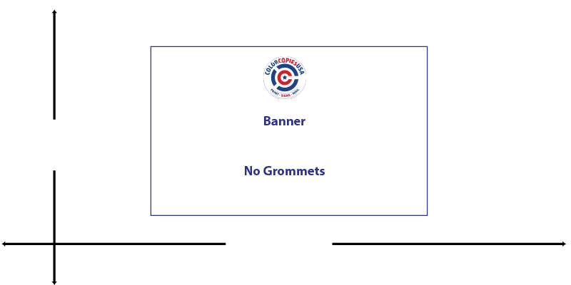 No grommets for the banner