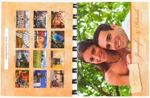 Calendar with multi photo design