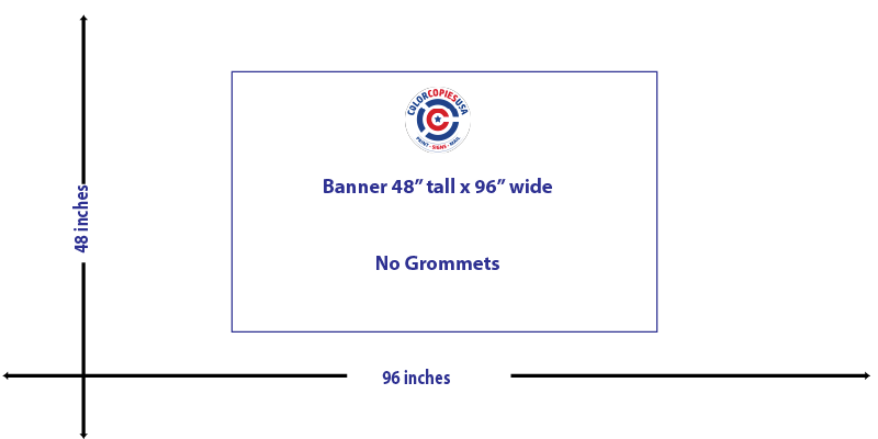 4 grommets only. One at each corner No grommets