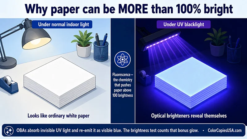 Paper Brightness 92 vs 96 vs 100: Which One Do You Need?