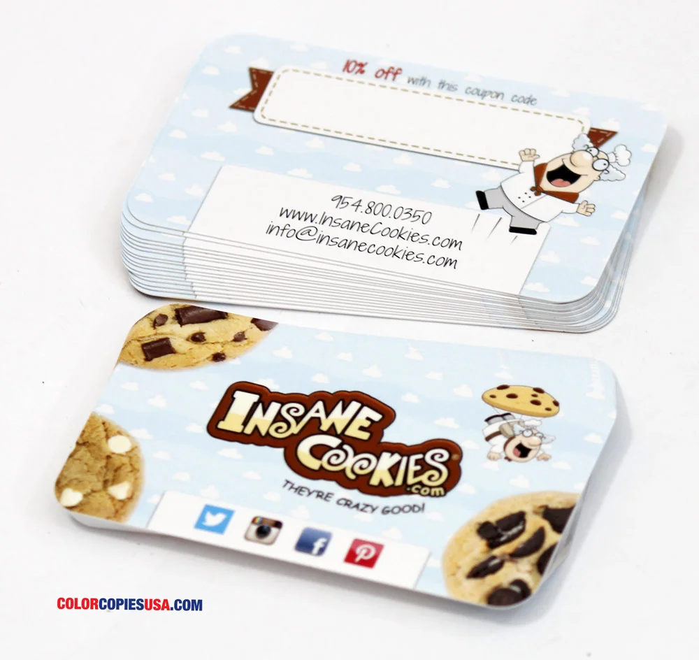 Business Cards Round Corners Business Cards Round Corners