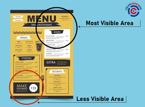 How to design a menu for a restaurant for success | ColorCopiesUSA