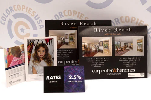 picture showing an assortment of postcards