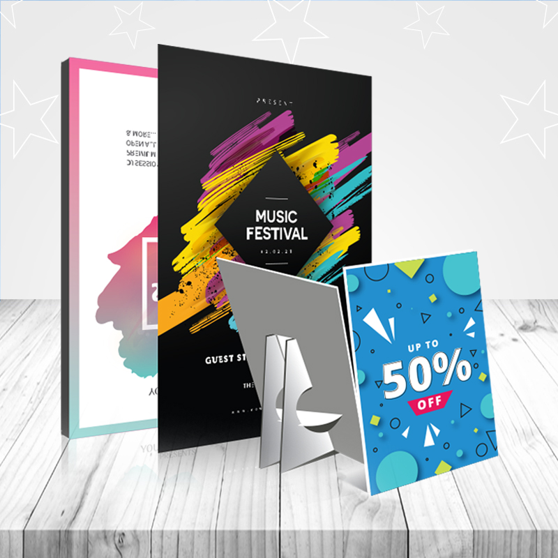 Print Posters with Custom Design, Size and Mount